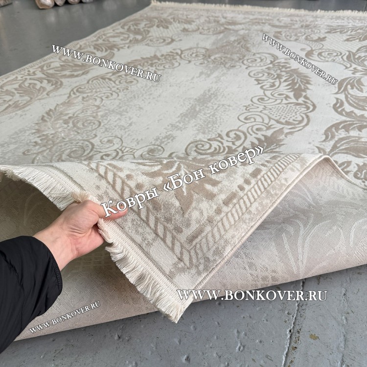 Турецкий Ковер Для Гостиной Медальон Дизайн 30417